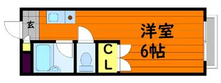 ロワールA【305号室】の間取り