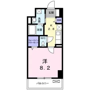 フォレスト引野【3階】の間取り
