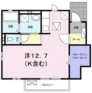 セードル館 水呑I【1階】の間取り