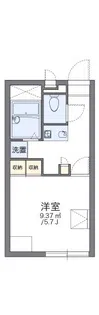 レオパレスエスポワール戸板Ⅱ【2階】の間取り