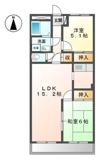 ファインヴィーブル【2階】の間取り