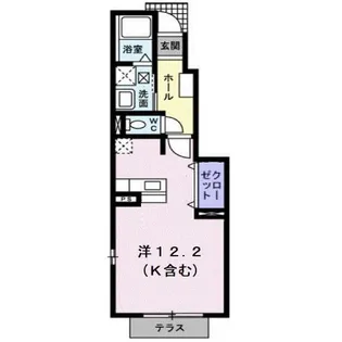 アップフィールド【1階】の間取り