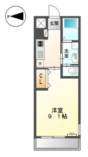 エスポワールⅡ【2階】の間取り