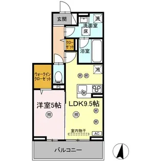 D-residenceM&K【1階】の間取り