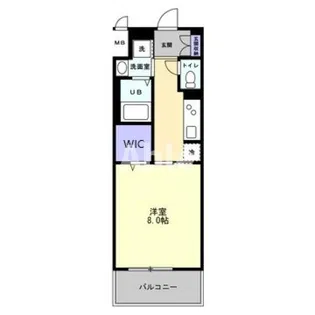 S-RESIDENCE中新町avelis【304号室】の間取り