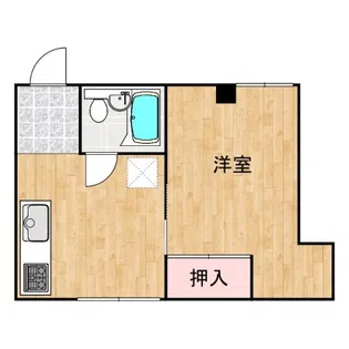 霞町ビル【3階】の間取り