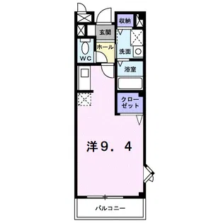 フェリシティ S【1階】の間取り
