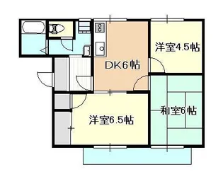 福武アパート【2階】の間取り