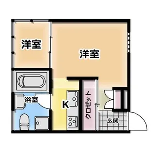 京都みやび【4階】の間取り