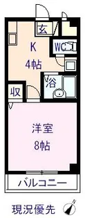 エクセル春日【2階】の間取り