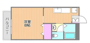 アンダンテ妹尾D棟【105号室】の間取り