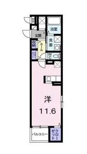 サンリット Ⅱ【2階】の間取り