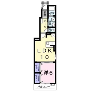 スターオアシス【1階】の間取り