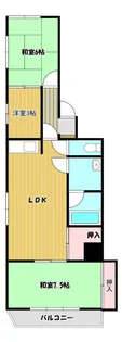 みづほ荘【1階】の間取り