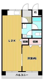 ラフェール高木【3階】の間取り