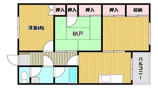 プレゾン郡家ビル【2階】の間取り