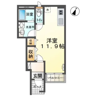 サンプレス【1階】の間取り