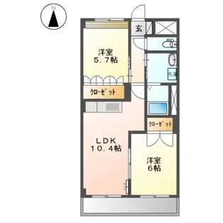 グランパレス・K【3階】の間取り