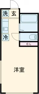 アバンダン栗林【3階】の間取り
