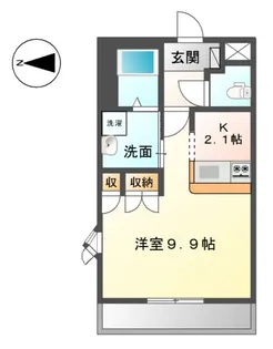ピュアローズ【2階】の間取り