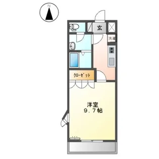 マナ・ハウス【2階】の間取り