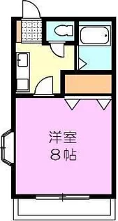 クレイドル山地【1階】の間取り