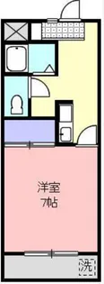ジュネ参番館【2階】の間取り