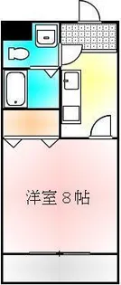 カーサ・ハマ【205号室】の間取り