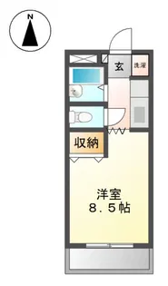 グランチェスタⅡ【2階】の間取り