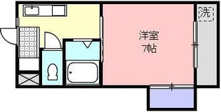 ジュネ参番館【3階】の間取り