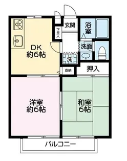 ドミール竜王台【2階】の間取り