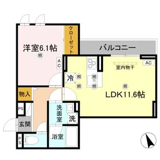 D-residence川口3丁目W【1階】の間取り