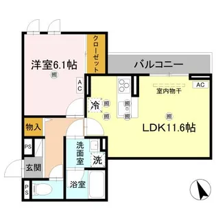 D-residence川口3丁目 W【2階】の間取り