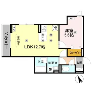 D-residence川口3丁目 W【2階】の間取り