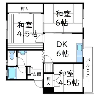 コンフォート瀬戸【120号室】の間取り