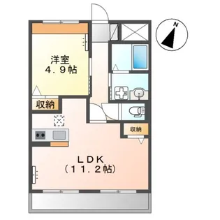アルページュ【1階】の間取り