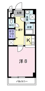ニューメゾン森安【3階】の間取り