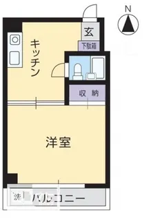 ユソウビル【4階】の間取り