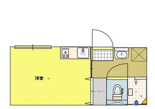 仮称 コンテナアパート【2号室】の間取り
