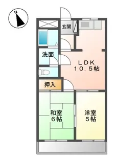 グランドハイム【1階】の間取り