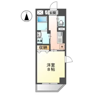 グラン ソート 柳町【8階】の間取り