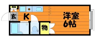 ピアACE21 B棟【2階】の間取り