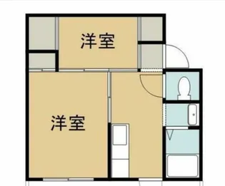 ヴィラナリー川津1号棟【304号室】の間取り
