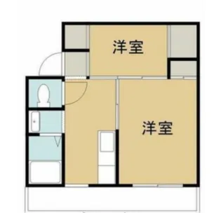 ヴィラナリー川津1号棟【307号室】の間取り