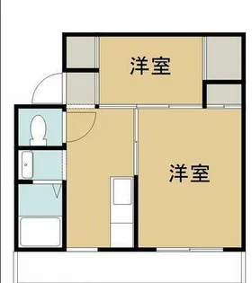 ヴィラナリー川津1号棟【206号室】の間取り