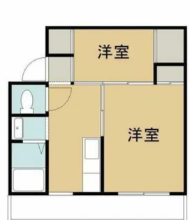 ヴィラナリー川津2号棟【405号室】の間取り