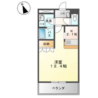 グレイスパレス【1階】の間取り