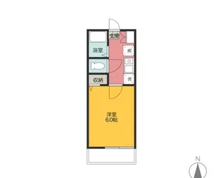 プレジール高橋【2階】の間取り