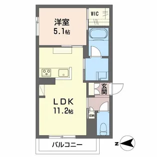 カワセミカーサ【303号室】の間取り
