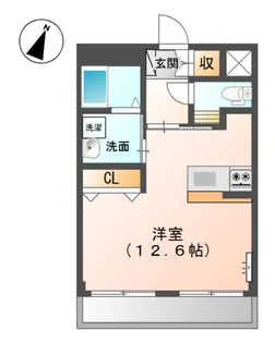 CIEL天瀬【3階】の間取り